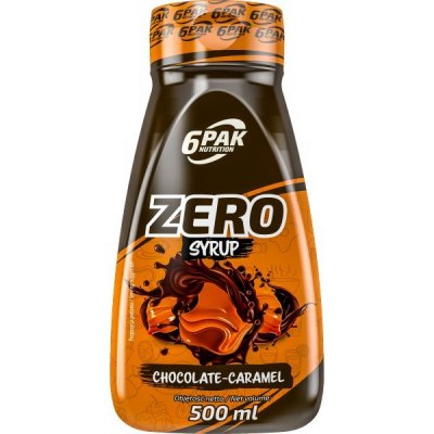 6PAK Nutrition Syrup Zero vanilka 0,5 l – Zboží Dáma
