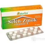 Naturica SELEN + ZINEK vitamín E 30 tablet – Hledejceny.cz