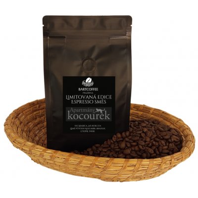 BARTCOFFEE Kocourek Espresso zrnková 0,5 kg – Hledejceny.cz