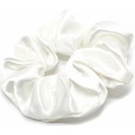 Saténová gumička na vlasy Barva: růžová – Zboží Dáma