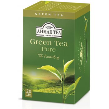 Ahmad Tea Zelený čaj Green Tea Pure 20 x 2 g