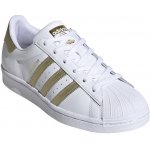 adidas ORIGINALS Superstar cloud white/gold metallic/cloud white bílá – Zbozi.Blesk.cz