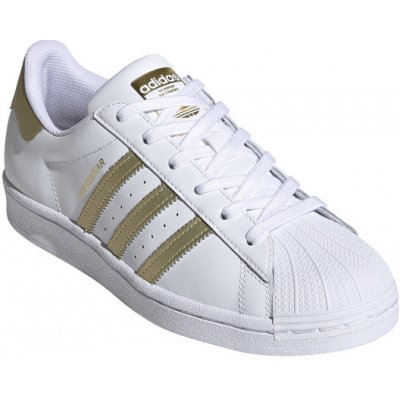 adidas ORIGINALS Superstar cloud white/gold metallic/cloud white bílá – Zbozi.Blesk.cz
