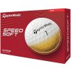 Golfový míček TaylorMade Speed Soft 2-plášťový bílé 3 ks