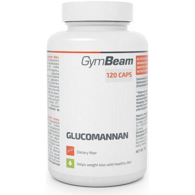 GymBeam Glukomanan 120 tablet