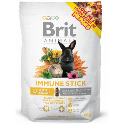Brit Animals Immune Stick for Rodents 80 g – Hledejceny.cz