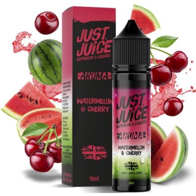 Just Juice Shake & Vape Watermelon & Cherry 10 ml – Zboží Dáma