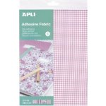 Apli textilní listy Adhesive fabric mix vzorů 4ks samolepící 88432 – Zboží Dáma