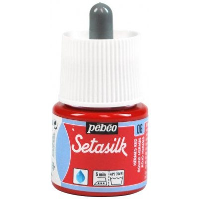 Pébéo Barva na hedvábí Setasilk 45 ml červená hermes 06 – Hledejceny.cz