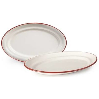 Ibili Smaltovaný tác červeno bílý 30 cm – Hledejceny.cz