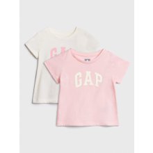 Tričko GAP Logo 2ks Růžová