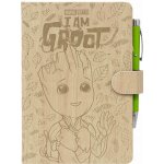 Notes A5 Grupoerik odstíny hnědé a béžové – Zboží Dáma