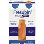 FRESUBIN 2 KCAL FIBRE DRINK PŘÍCHUŤ MERUŇKOVO-BROSKVOVÁ POR SOL 4X200ML – Hledejceny.cz