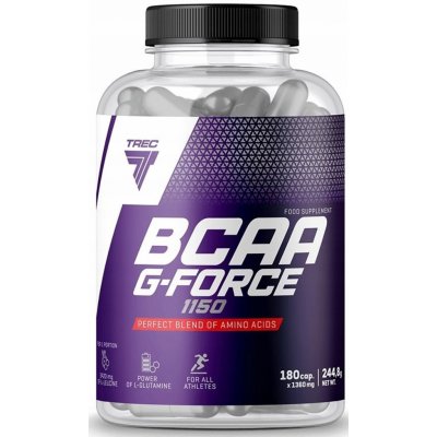 Trec Nutrition BCAA G-Force 1150, 180 kapslí – Zboží Mobilmania