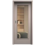 Sapeli Elegant Komfort M40 posuvné taupe 100 x 197 cm Planibel bronz – Hledejceny.cz