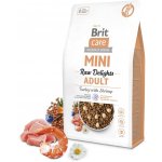 Brit Care Mini Raw Delights Adult Turkey with Shrimp 2 kg – Hledejceny.cz