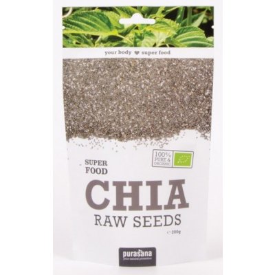 Purasana Chia Seeds 200g BIO (Chia semínka) – Zboží Mobilmania