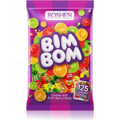 Roshen Bim-Bom tvrdé bonbony 1 kg – Zboží Mobilmania