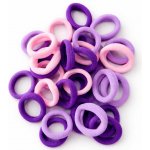Mini látkové gumičky do vlasů - 50ks – Zboží Mobilmania
