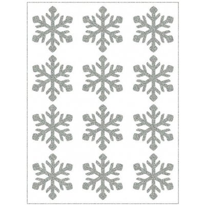 Engross Reflexní nažehlovací obrázky Vločky – Hledejceny.cz