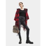 Desigual dámské kostkované pončo Checkys Arenal/Zipper černo-červené – Hledejceny.cz