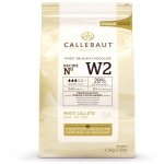 Callebaut W2 28% bílá čokoláda 2,5 kg – Zbozi.Blesk.cz