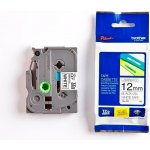 Brother TZE-231, černý tisk bílý podklad, 8m, 12mm – Zboží Dáma