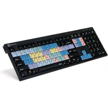 Logic Keyboard Quantel PC Nero Line UK