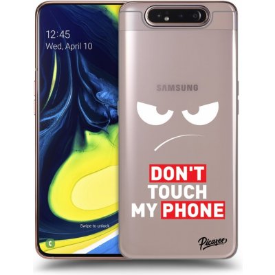 Picasee silikonové Samsung Galaxy A80 A805F - Angry Eyes - Transparent čiré – Hledejceny.cz