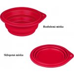 Trixie Cestovní silikonová miska sklapovací 2 l/22 cm – Zboží Dáma
