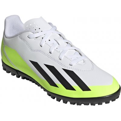 adidas X Crazyfast.4 TF JR bílo-zelené IE4066