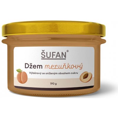Šufan Meruňkový džem 190 g – Zboží Dáma