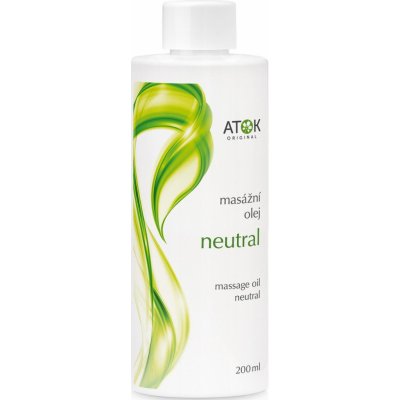 Original Atok masážní olej Neutral 200 ml – Zboží Mobilmania