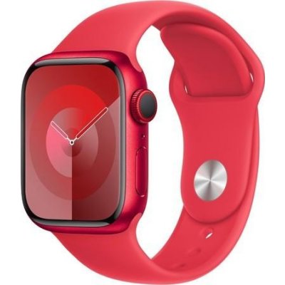 Apple Watch Series 9 Cellular 41mm (PRODUCT)RED hliník s (PRODUCT)RED sportovním řemínkem S/M