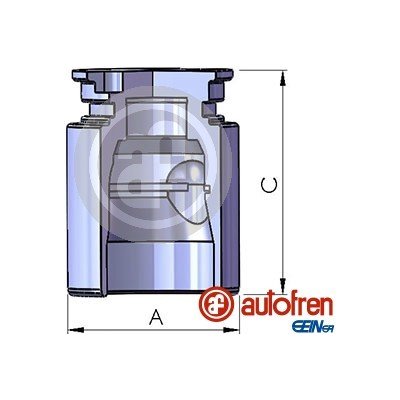 D025221 AUTOFREN SEINSA Píst, brzdový třmen – Hledejceny.cz