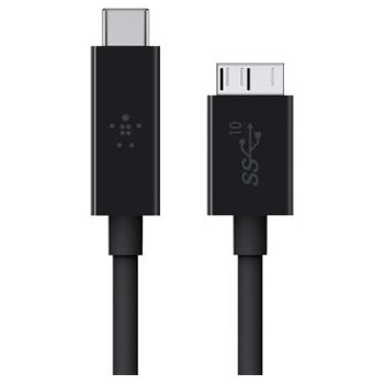 Belkin F2CU031bt1M-BLKl USB 3.1 USB-C to Micro B 3.1