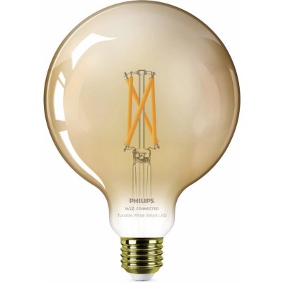 Philips Smart Chytrá žárovka LED 7W, E27, jantarové sklo, Tunable White