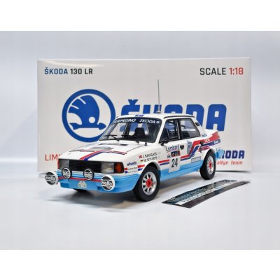 FOX18 Škoda 130 LR RAC Lombard rally 1986 24 Haugland Eckardt 1:18 – Hledejceny.cz