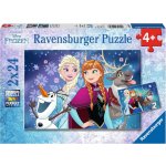 Ravensburger Ledové království Sestry navždy 2v1 2 x 24 dílků – Zboží Mobilmania