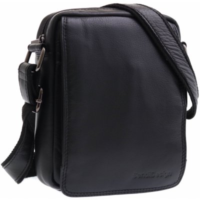 Sendi Design pánská kožená crossbody taška N 52006 černá – Zboží Mobilmania