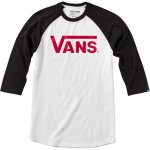 Vans Classic Raglan white/black bílé – Hledejceny.cz