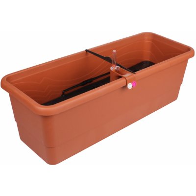 Plastkon Samozavlažovací truhlík GARDENIE SMART 60x22,5x19,5 cm terakota