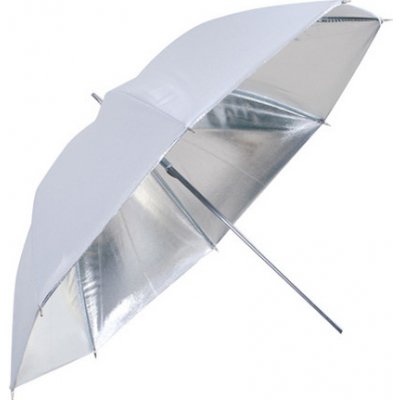 Falcon Eyes UR-60S odrazný deštník 120cm (stříbrná/bílá) – Zboží Mobilmania