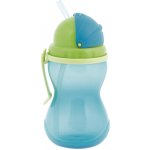 Canpol babies sportovní láhev se slámkou modrá 270 ml – Zboží Dáma