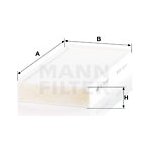 Filtr, vzduch v interiéru MANN-FILTER CU 23 005-2 (CU230052) – Hledejceny.cz