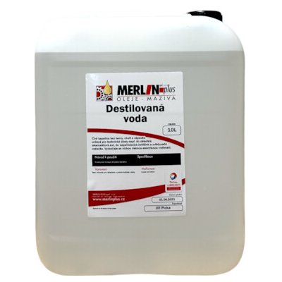 Merlin Destilovaná voda 10 l – Sleviste.cz