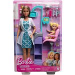 Mattel Barbie Povolání Zubařka hnědovláska DHB63 – Zboží Mobilmania