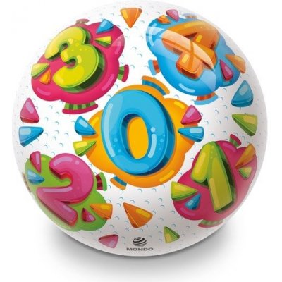 MONDO Míč dětský NUMBERS BALL 230 mm – Zboží Mobilmania