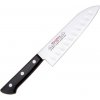 Kuchyňský nůž Masahiro Nůž BWH Santoku Dimple 175 mm