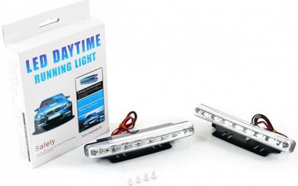Pronett DRL světla pro denní svícení 2x 8 LED | Zboží Auto